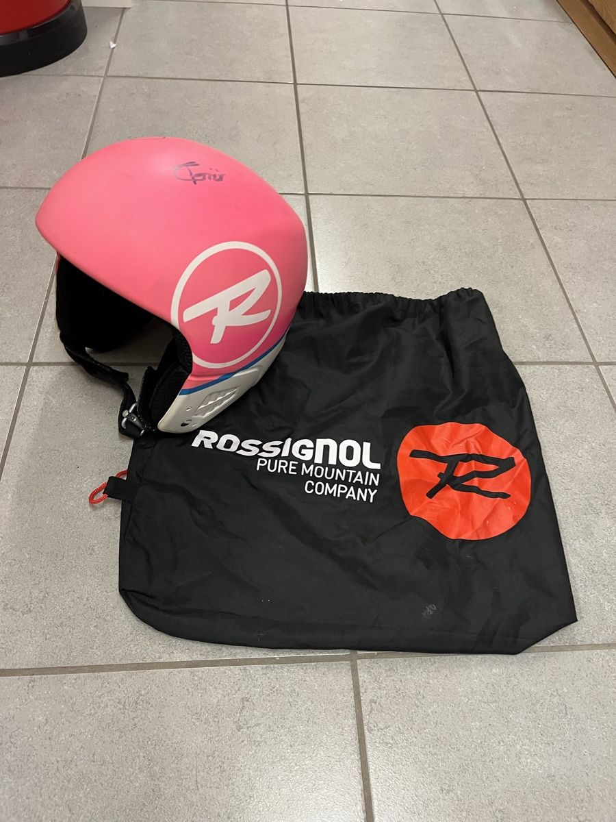 Rossignol Caschi: Casque de ski compétition Rossignol – Usato da Evolène venduto da Romaine_P.