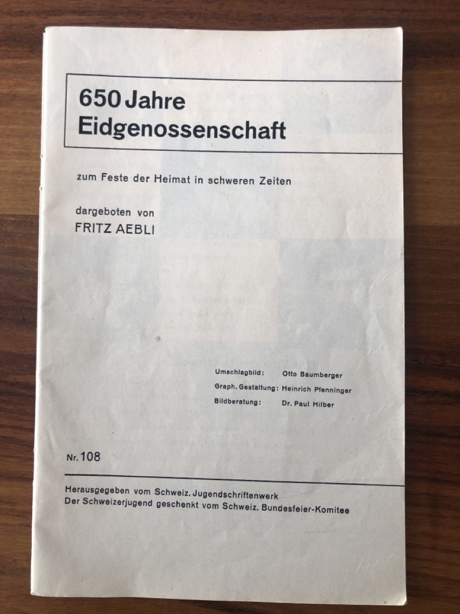 Zeitschriften & Magazine: SJW Heft Nr. 108 – Gebraucht aus Niederneunforn von Maralisa 1