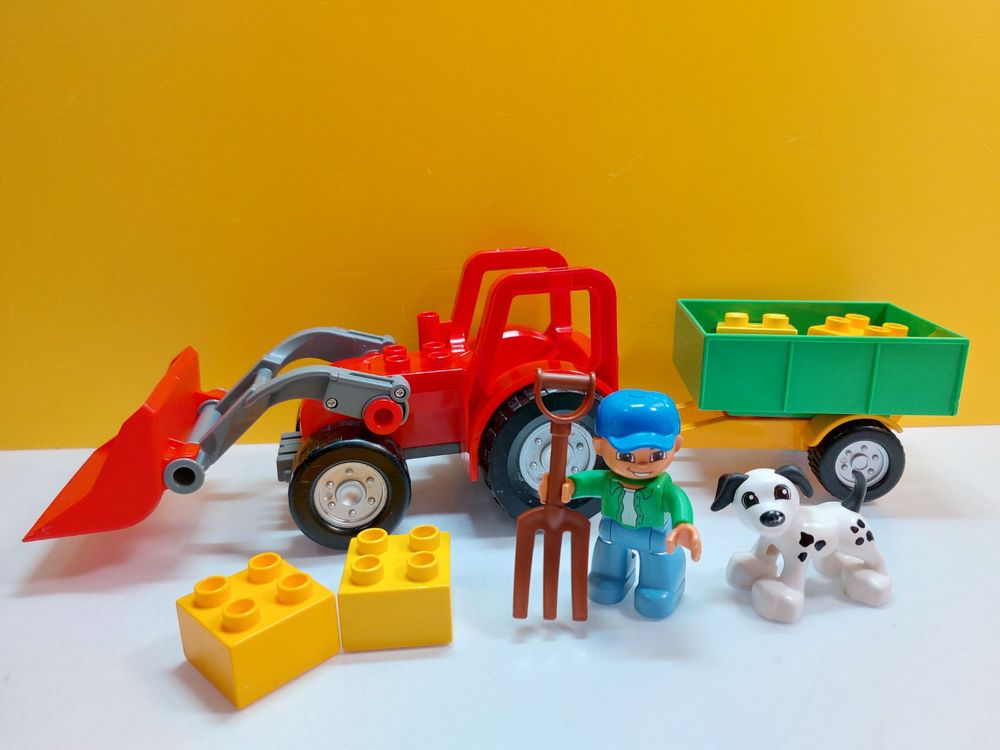 LEGO Duplo 5647 Grosser Traktor - Komplett (Gebraucht) in St.Gallen für ...