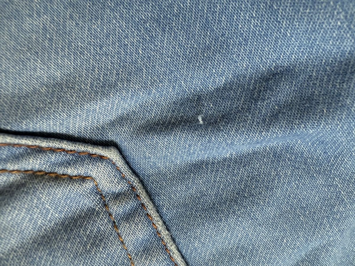 Pantaloni: Short jean bleu clair ceinture Sublevel, t.34 – Usato da Tavannes venduto da Thriftshop 4