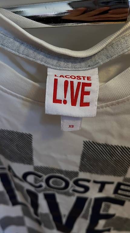 T-shirt: Lacoste Live T-Shirt weiss S – Usato da Romanshorn venduto da cedoo8590 2