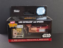 Bitty POP! Rides Star Wars Luke Skywalker mit Speeder NEU!