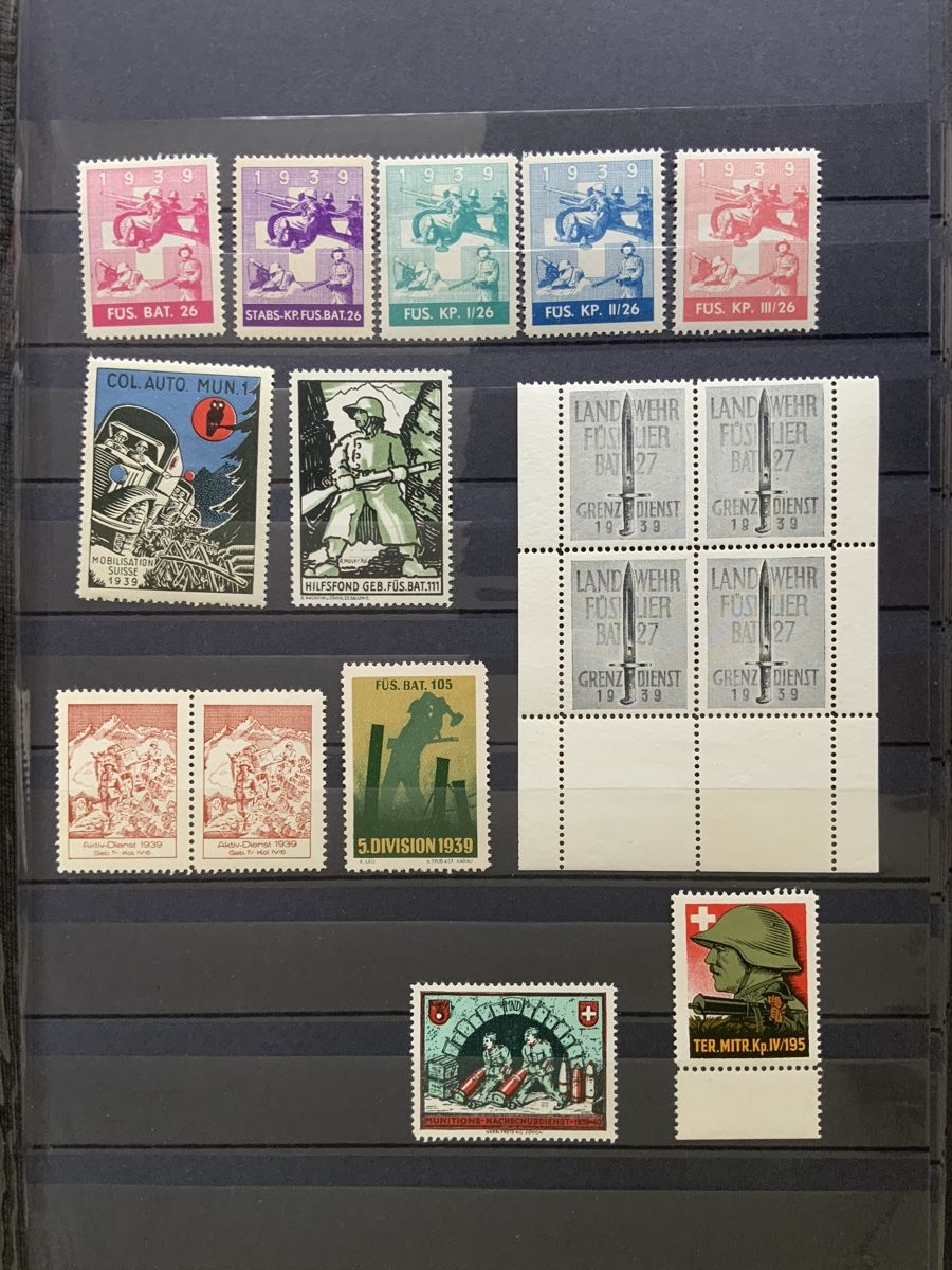Alle Briefmarken: Soldatenmarken – Neu (gemäss Beschreibung) aus Binningen von chr_cr5n