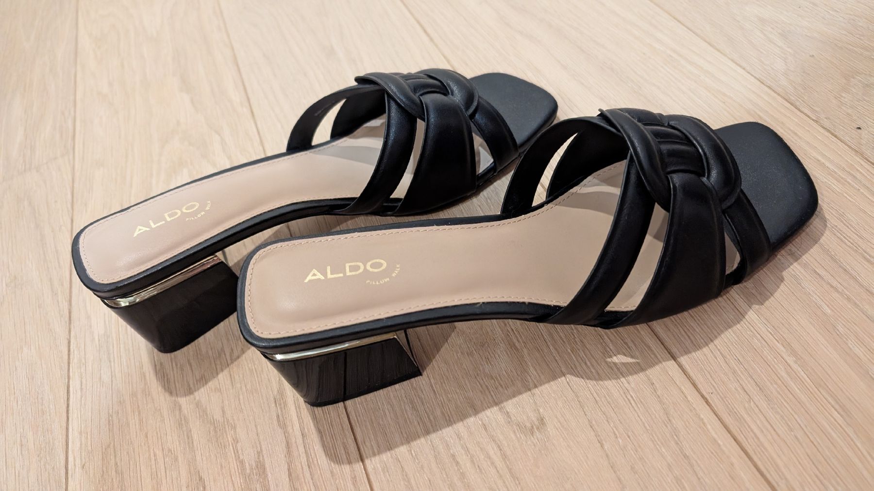 Aldo Damenschuhe: ALDO Pantoletten schwarz  – Gebraucht aus Kloten von Chrigi_17 2
