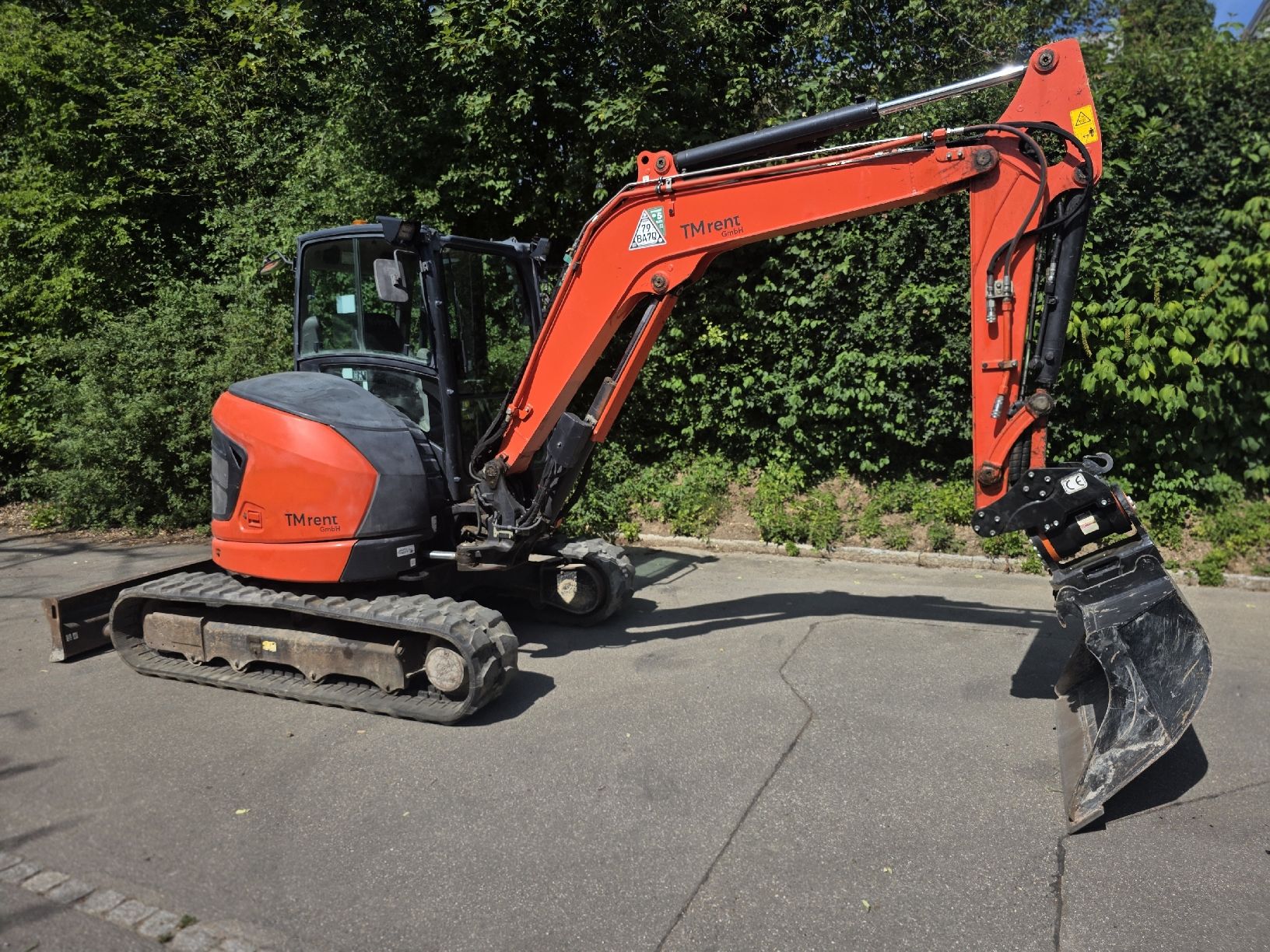 Kubota Excavateurs: Kubota U50-5 Bagger 5t – D'occasion à Küsnacht ZH par tmrent 1