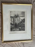 Spisertor St. Gallen Kupferstich von Werner Kuster