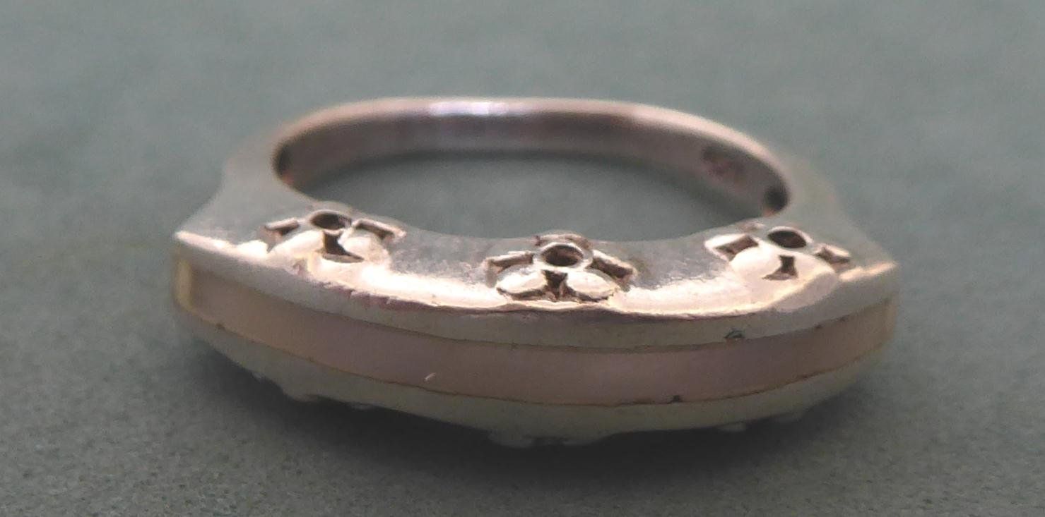 Anelli: Ring 925 Silber mit synthetischem Stein – Usato da Muri AG venduto da silvermouse007 2