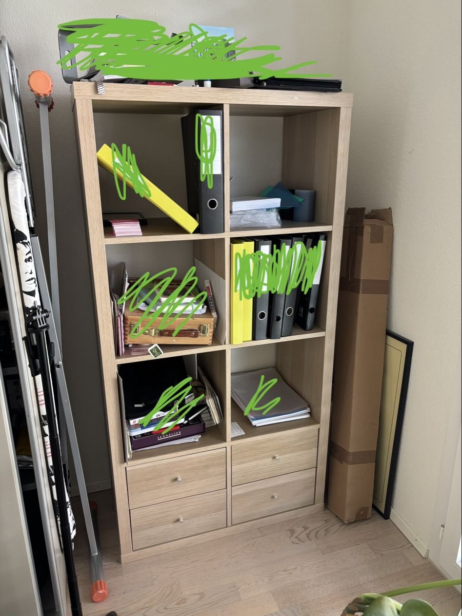 Ikea Scaffali: Scaffale con 4 cassetti legno chiaro – Usato da Stallikon venduto da gbellando