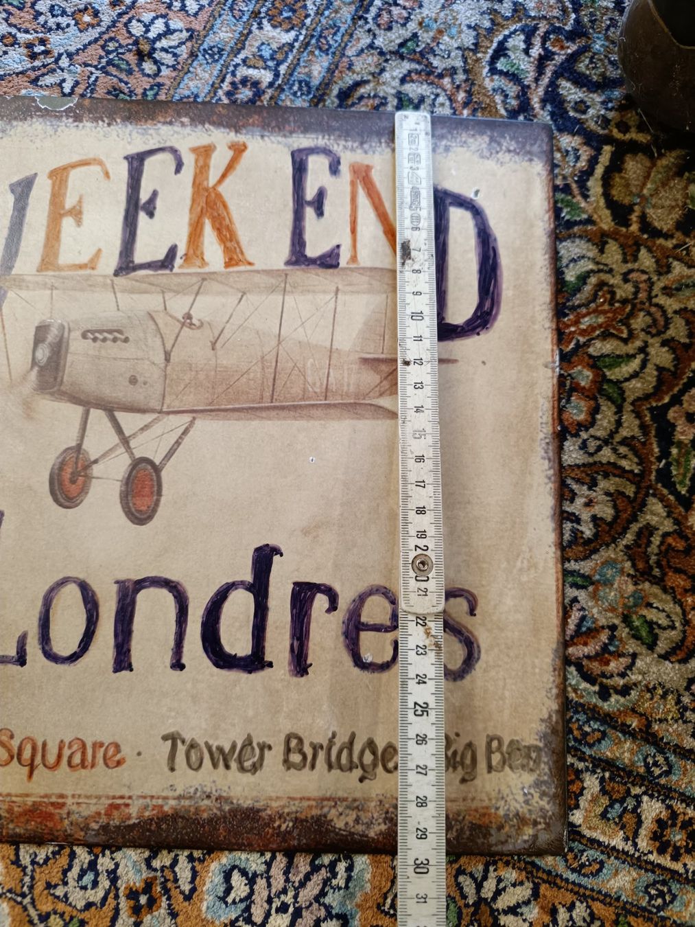 Insegne: Targa metallo Londra 30x38cm – Usato da S. Antonino venduto da sab_z5qw 2