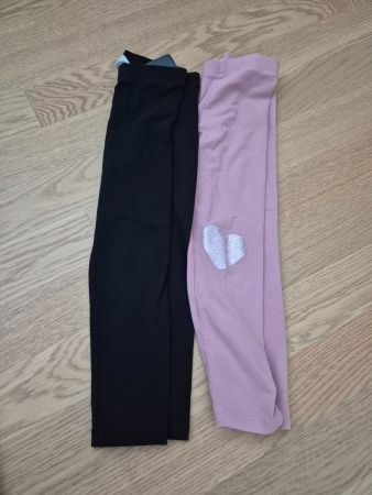 2 Kinder Leggings H&M Gr 98