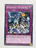 Dinonebel-Ausbruch Yu-Gi-Oh! Karte - Selten! Top Zustand