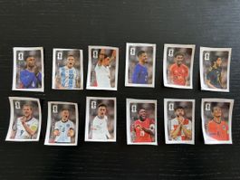 Alle 12 Coca Cola Panini WM 2026 Set