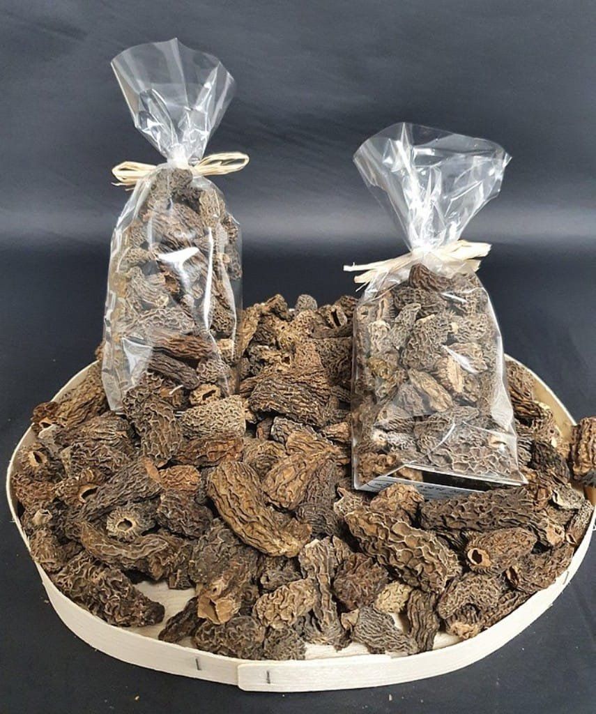 Lebensmittel & Spezialitäten: Morilles séchées sans queue - Qualié PRENIUM - calibre 3-5cm – Neu und originalverpackt aus GLAND von BF.Kouros 1