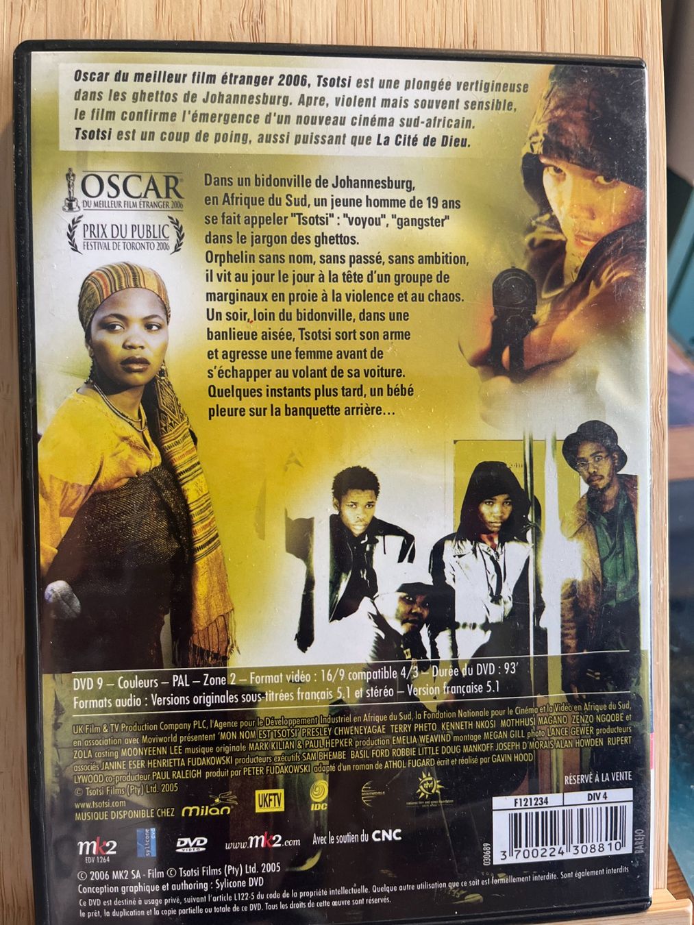 Tutti i DVDs: Mon nom est Tsotsi (2005, DVD) – Usato da Vevey venduto da zecollector 1