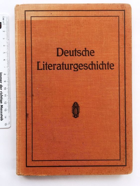 Livres: Deutsche Literaturgeschichte (1926) – D'occasion à Grenchen par Kogi7