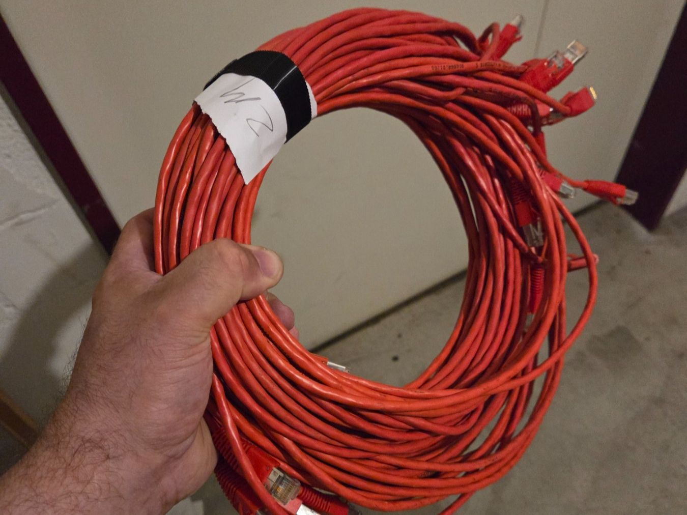 Dätwyler Kabel: Netzwerkkabel Patchkabel Cat5 kat5 Rj45 UKV 2m uninet 5502 – Gebraucht aus Zürich von Alibaba1234 3