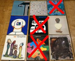 Graphis. Hans Erni, Swissair, Picasso, Sendak, Punch ua 1St
