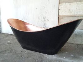 Freistehende Badewanne EXTRA STARKE Kupfer Wanne Kupferwanne