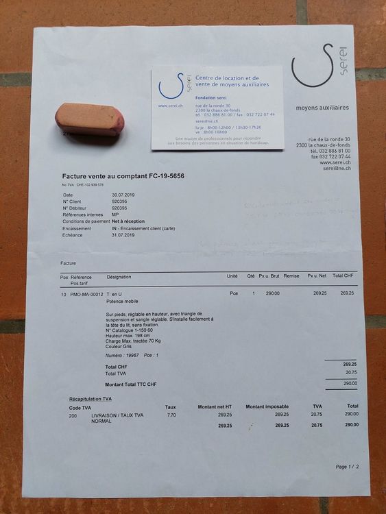 Potence médicale mobile Kaufen auf Ricardo