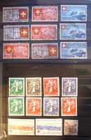 1939 Schweiz un- und gestempelt