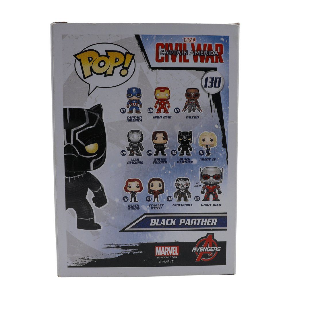 Funko Statuette: Black Panther #130 Funko POP Marvel – Nuovo e nell'imballaggio originale da Paudex venduto da dindeboy 3