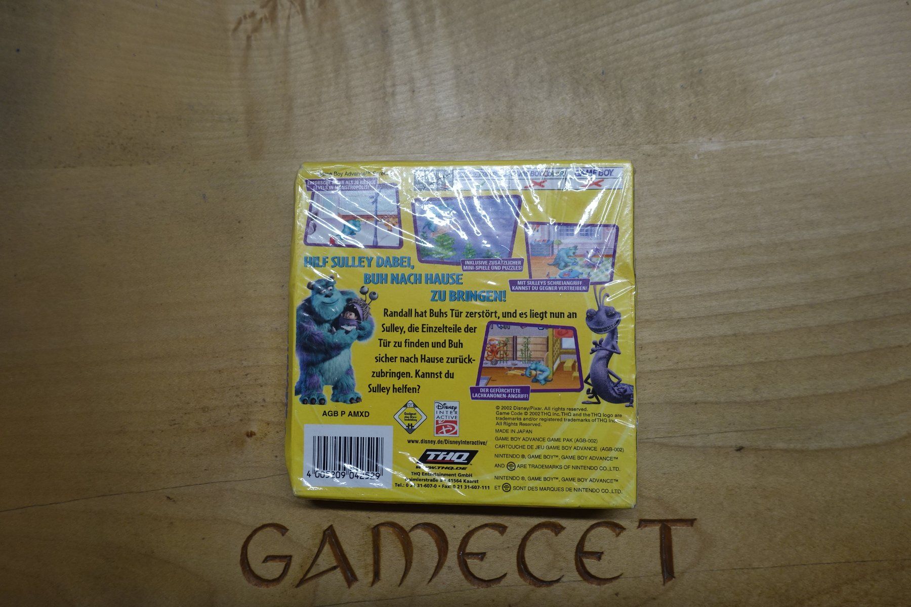 Nintendo Giochi: Disney / Pixar Die Monster AG – Usato da Steinach venduto da Gamecet 5