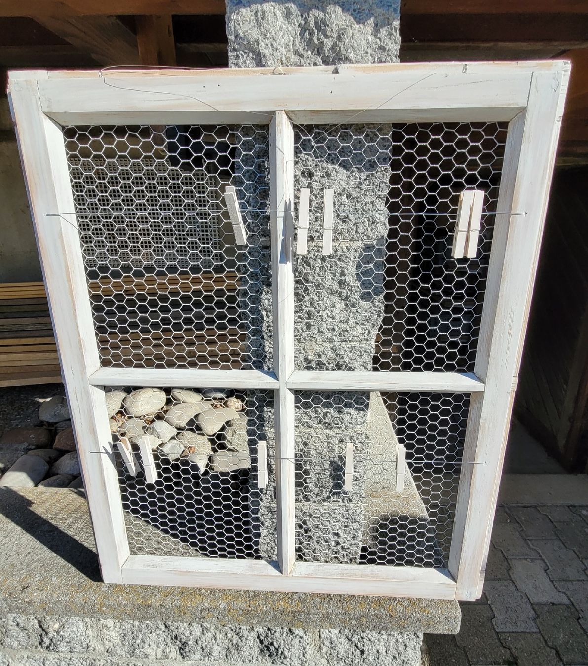 Tutte le decorazioni: Notizwand "altes Fenster" - shabby-chic-Style – Usato da Grosshöchstetten venduto da Dirue