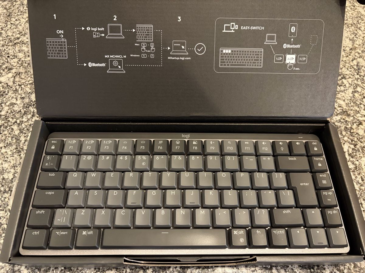 Logitech Tastiere: Logitech MX Mechanical Mini–US International Layout – Usato da Genève venduto da mll_q2wl