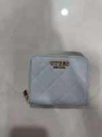 Guess Portemonnaie hellblau gesteppt, neuwertig, Sommer 24