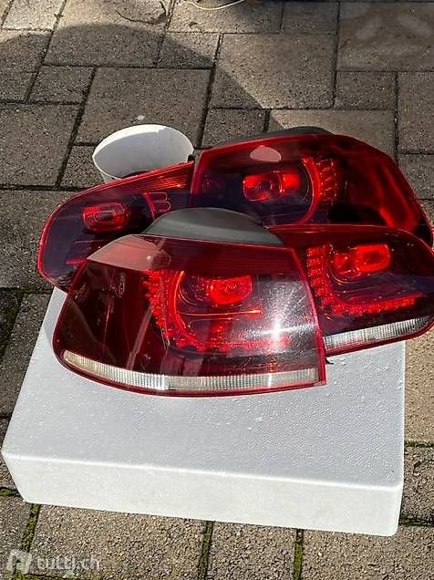 Originale 6H Rückleuchten , Golf 6 Rückleuchten LED Original – QMQH
