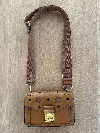 MCM Crossbody Millie Camel