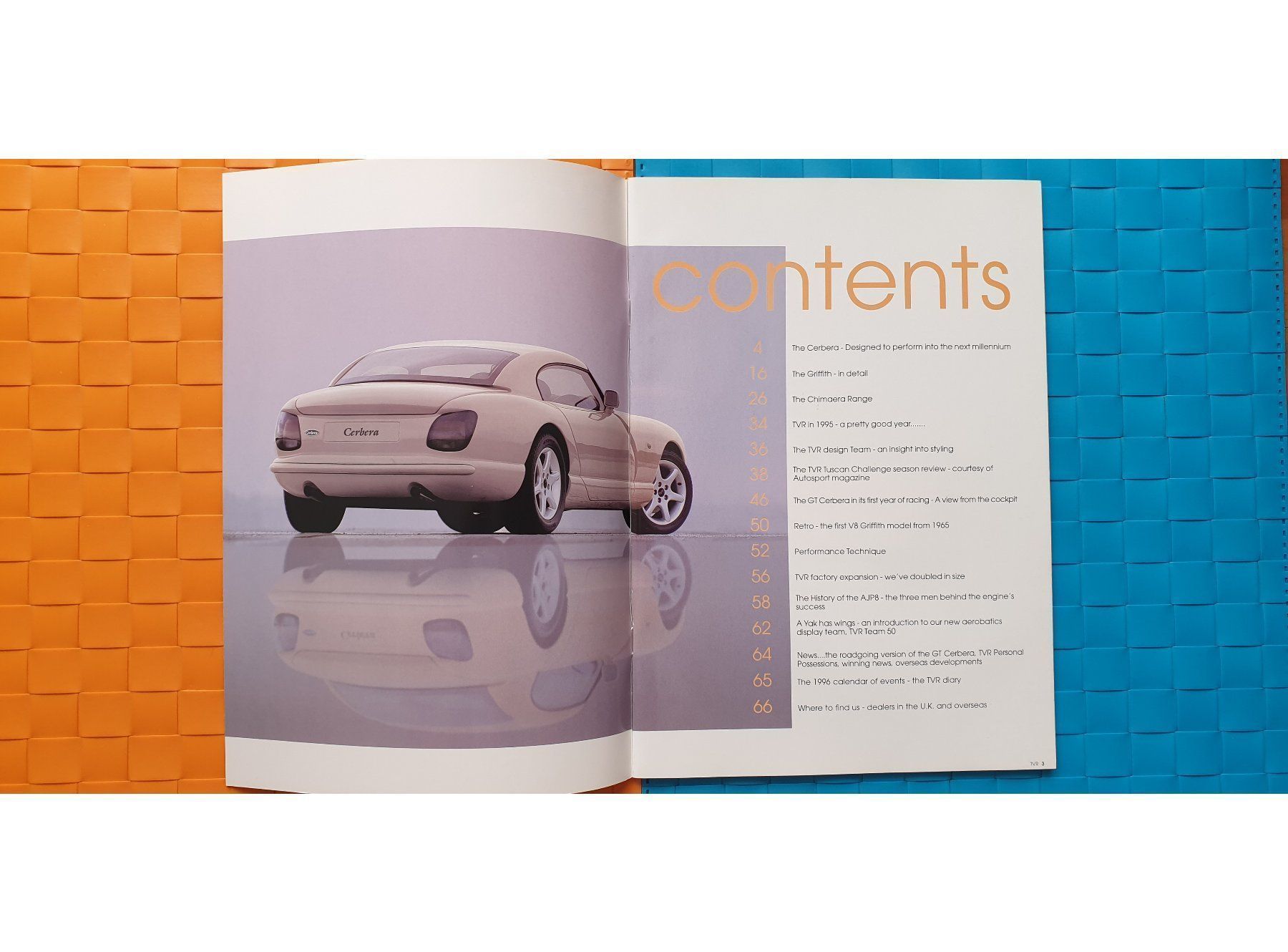 Riviste & Magazine: TVR CERBERA / GRIFFITH / CHIMAERA - Prospekt / Katalog – Nuovo (secondo la descrizione) da Viganello venduto da CARLiteratur 2