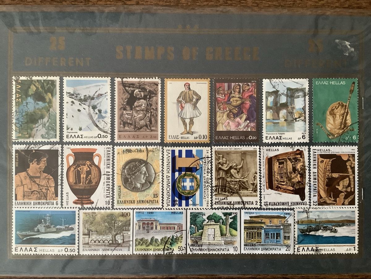 Tutti i francobolli: 25 Griechische Briefmarken – Nuovo (secondo la descrizione) da Baden venduto da AlejandroA