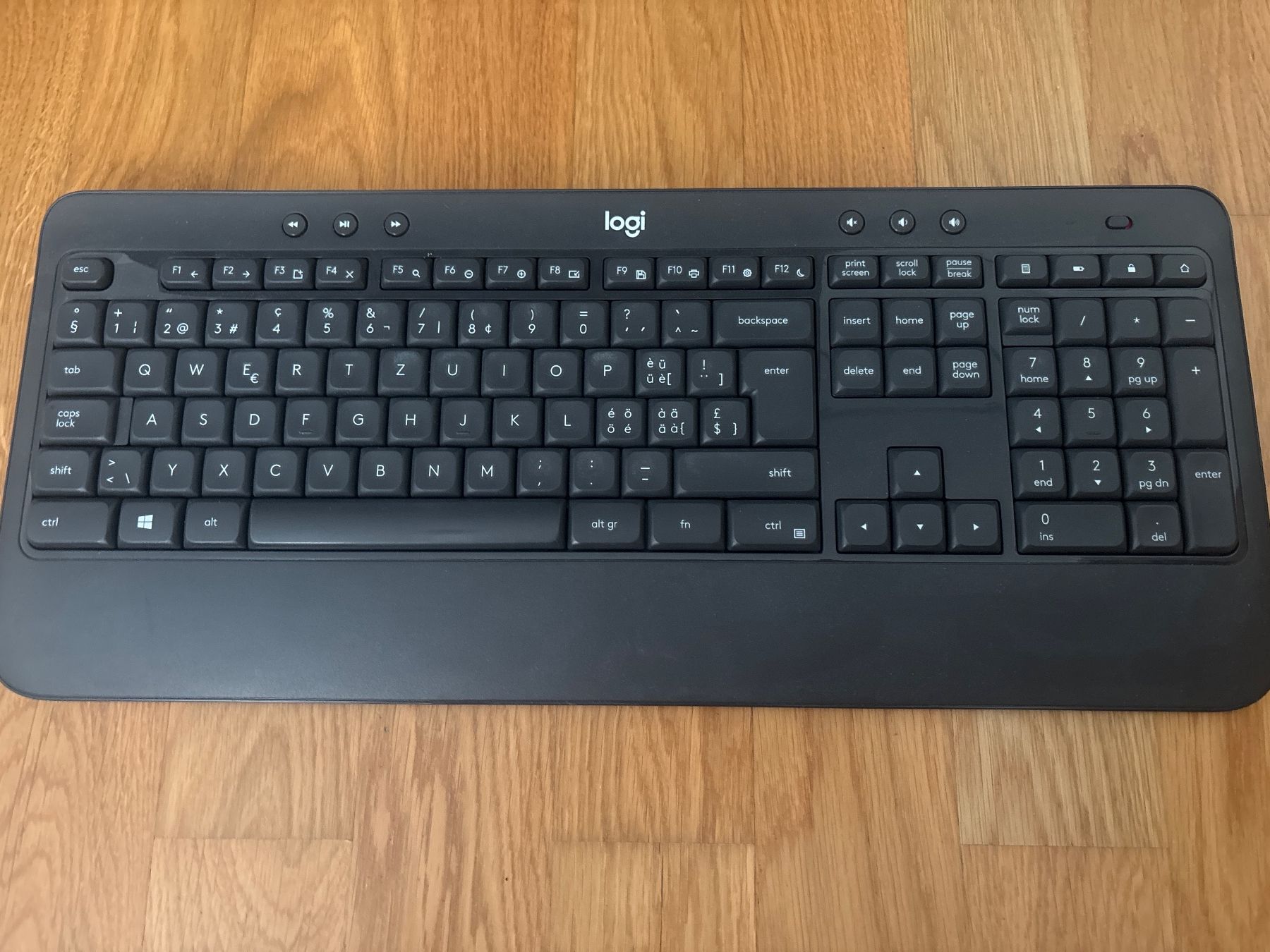 Logitech Tastiere: Bluetooth Tastatur schwarz – Usato da Rudolfstetten venduto da palmino01 1
