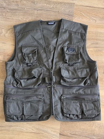 Verkaufe original Stucki Fishing Weste in Top-Zustand