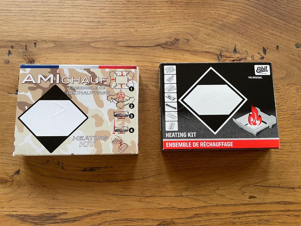 Kit de réchauffage des aliments d'urgence Ration Heating Kit, BCB