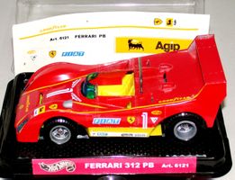 Ferrari 312 PB 1972, MATTEL HOTWHEELS MEBETOYS 1:28
