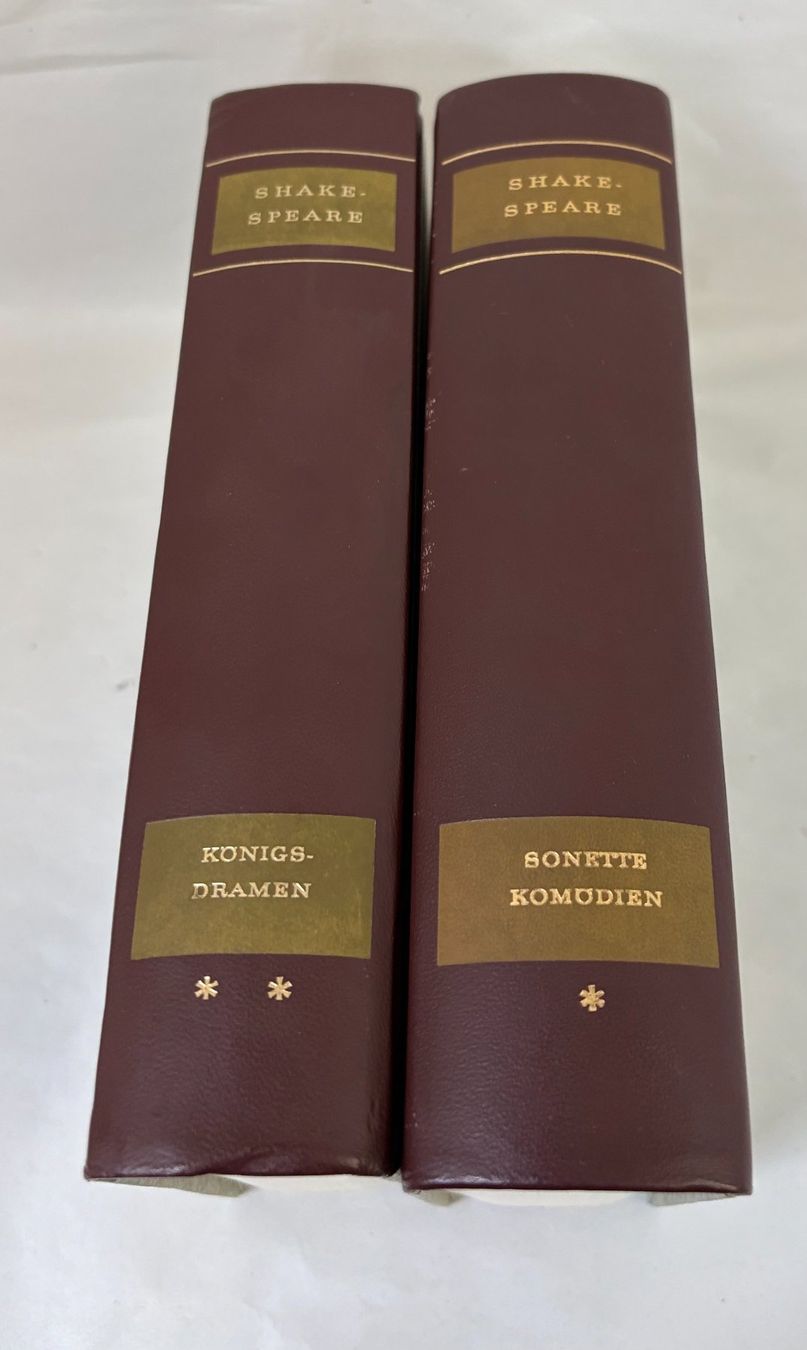 Libri: Shakespeare , 2 Bände gesammelte Werke – Usato da Zürich venduto da Drahtzug