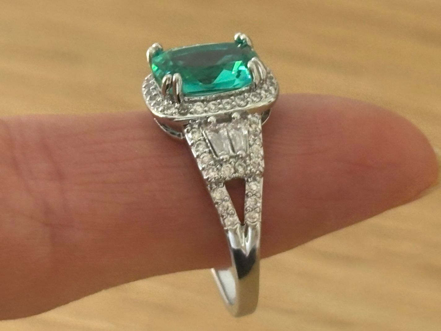 Ringe: Luxus Elegante Gr.19/9 Ring Farbe: Silber / weiss – Neu (gemäss Beschreibung) aus Biel-Bienne von Roserosse13 6