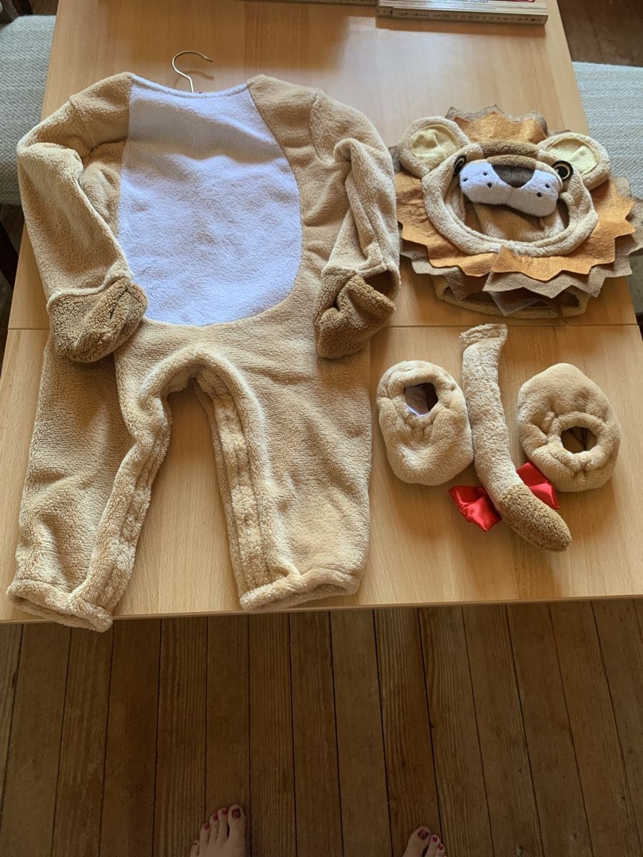 Costumi: Kinderkostüm Löwe Grösse ca. 12-24 Monate – Usato da Laufen venduto da Twingi33 6