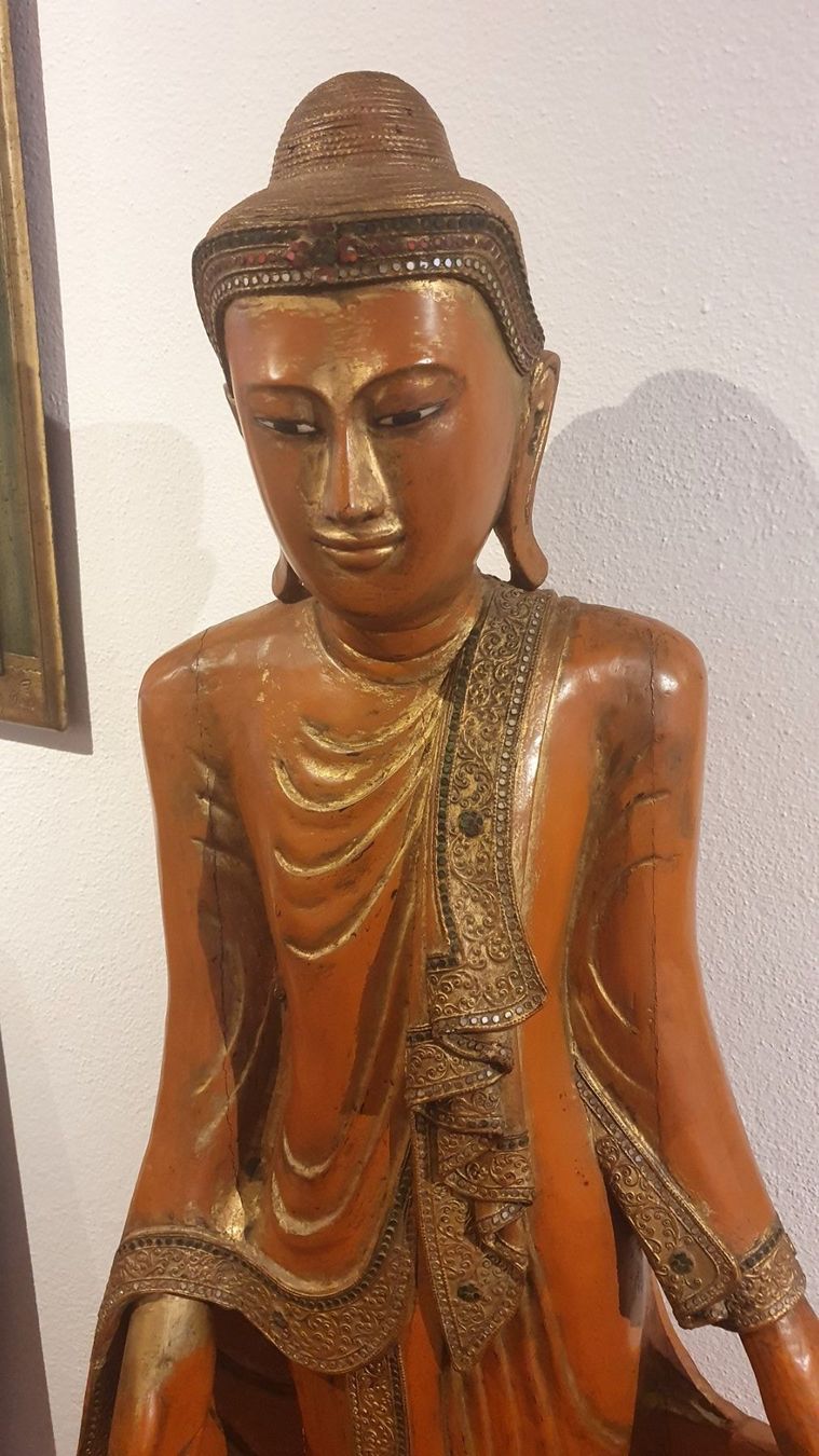 Sculture & Statue: Grosser Mandalay Buddha – Usato da Fidaz venduto da KunstsammlerGR60 6