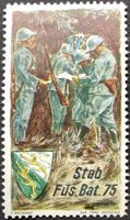 Soldatenmarke 2.WK, Stab Füsilier Bat 75, Wi Inf 430