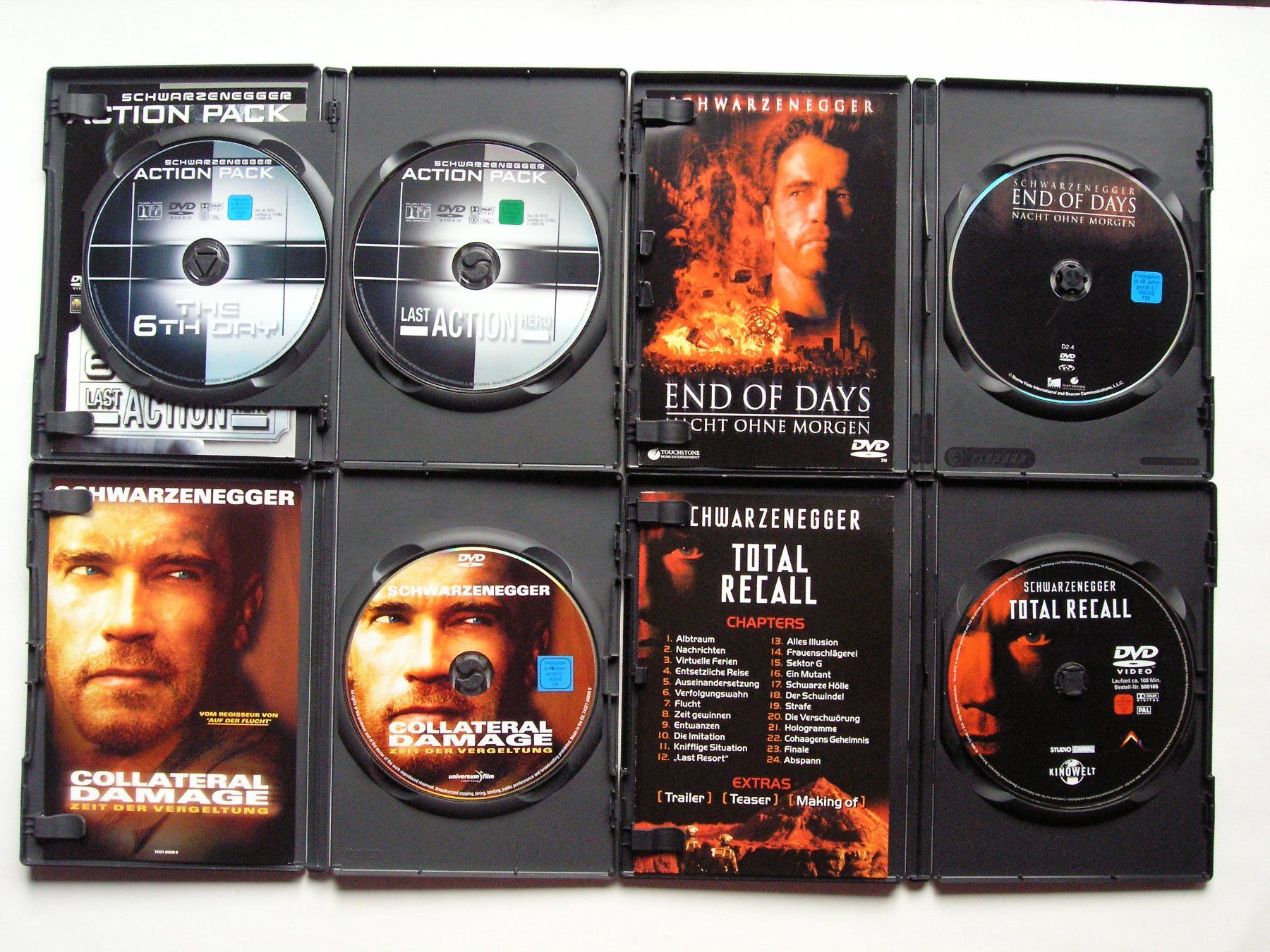 Tous les DVDs: Schwarzenegger 5 - Filme Action Pack – D'occasion à Zuzwil SG par vette13 2