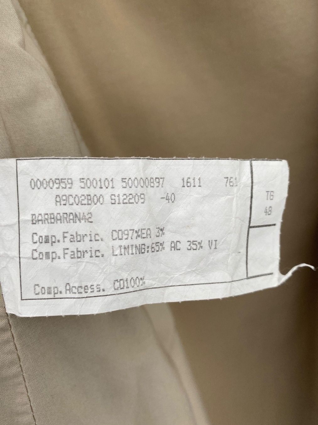 Jacken: Allenbach Gehrock beige Gr. 42 – Gebraucht aus Zürich von DidierTG 5
