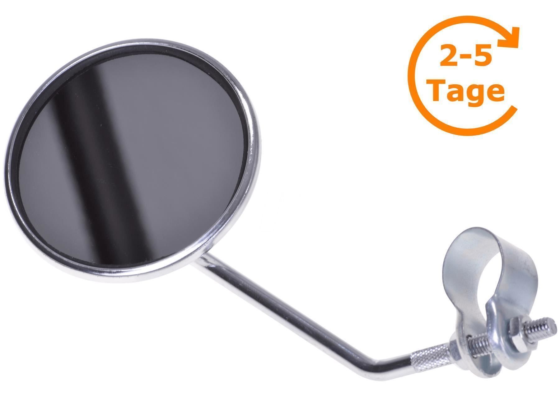 Pezzi di ricambio: Fahrrad Spiegel mit Reflektor, chrom – Nuovo e nell'imballaggio originale da St. Gallen venduto da cointec