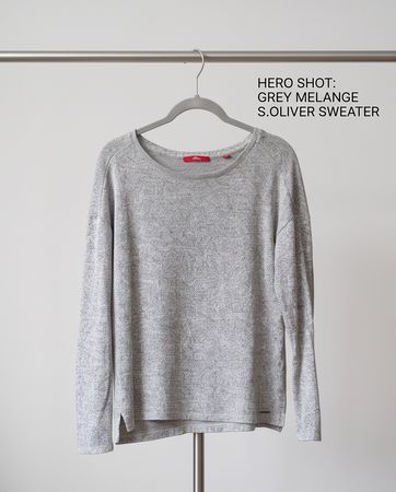 Pull S.Oliver gris — bon état — taille M