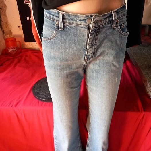 Jeans: Harley-Davidson Damen-Jeans Grösse 38/74 – Usato da Hochwald venduto da motowear-secondhand 1