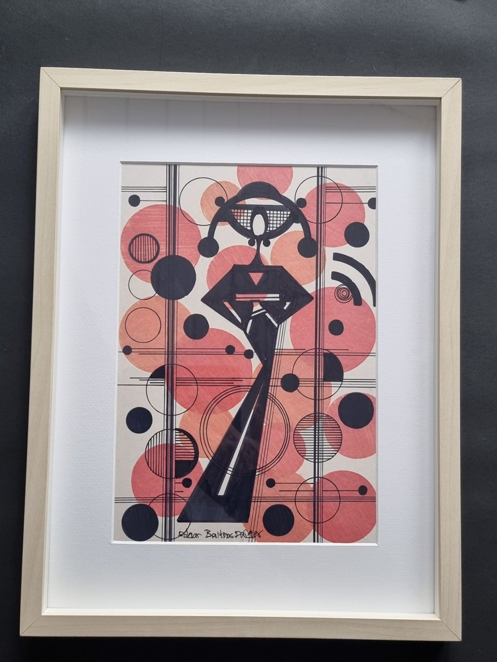 Gemälde: EDGAR BALTENSPERGER ORIGINAL MISCHTECHNIK SIGNIERT M. RAHMEN – Gebraucht aus Gersau von grafik-kunst