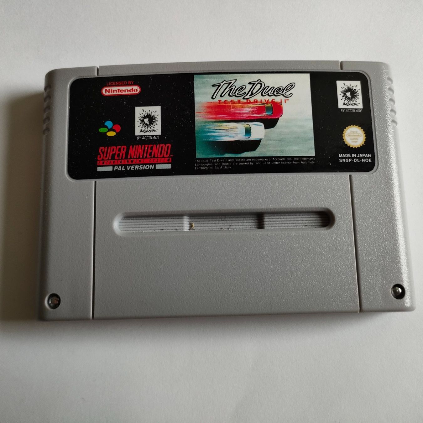 Nintendo Giochi: The Duel - Test Drive II - SNES – Usato da Zürich venduto da Mephisto87