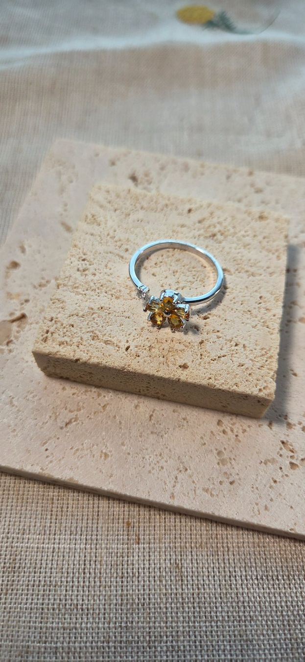 Anelli: NEW - S925 Citrine Ring (Adjustable) – Nuovo (secondo la descrizione) da Zürich venduto da cin_wcf6 1
